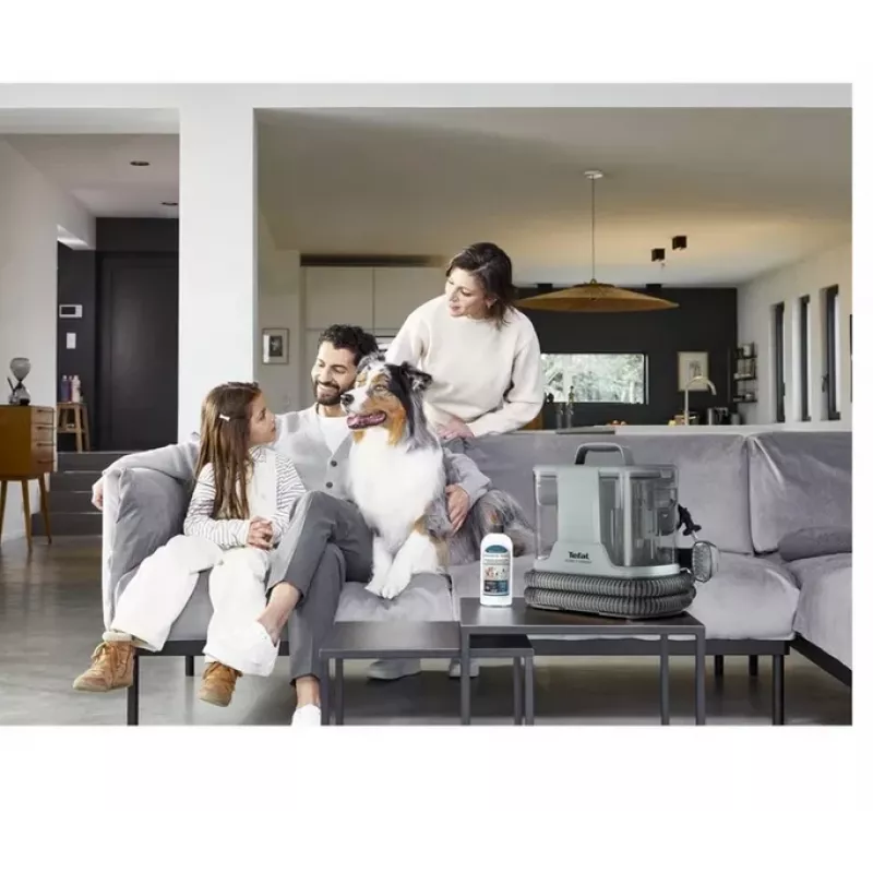 Przenośny odplamiacz Tefal Clean It Compact Pet IZ3020F0 — ręczny odplamiacz do tapicerki i plam po zwierzętach