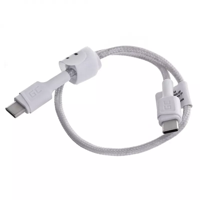 Przewód USB Greencell KABGC31W Biały
