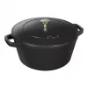 Staub La Cocotte 4,2 L okrągłe żeliwne naczynie do zapiekania