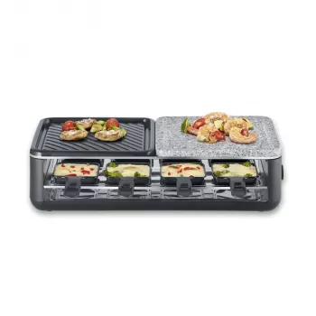 Raclette Grill Severin RG 2366 8 osób 1300 W Czarny