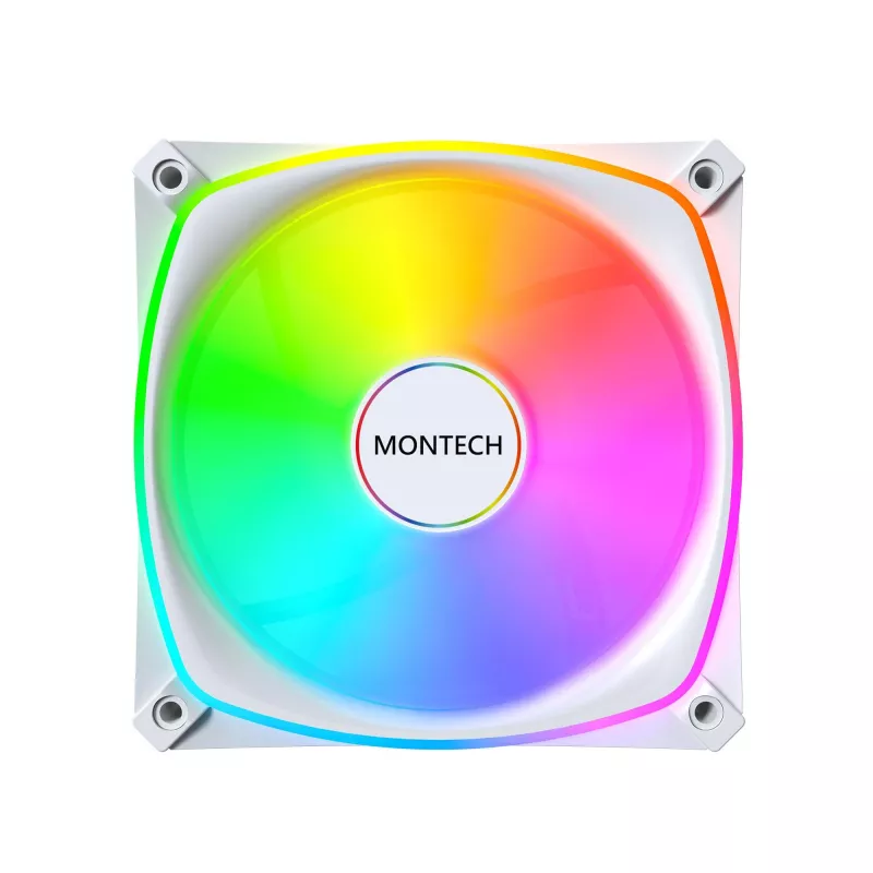 MONTECH RX120 PRO Biały 120mm ARGB Case Fan