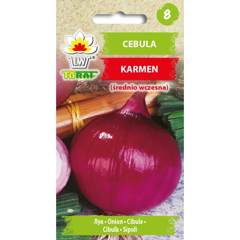 Nasiona cebuli Karmen Toraf, opakowanie 3 g