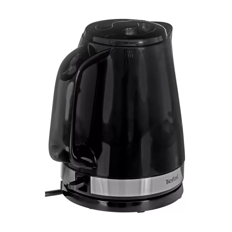 Czajnik elektryczny Tefal KO150 1,5 L 2400 W — czarny stal nierdzewna, bezprzewodowy, podstawa obrotowa 360°