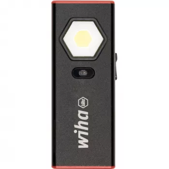 Wiha 45699 lampa ręczna 1200 lm, czarno-czerwona, z czujnikiem wł./wył.