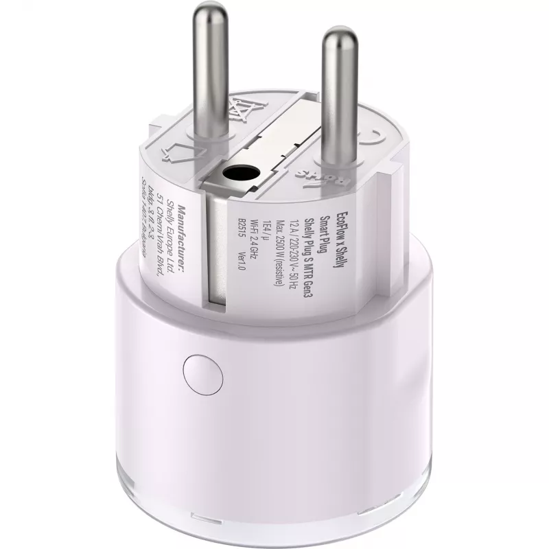 Inteligentna wtyczka EcoFlow EF-OS-SM002-SMP2SHEL Wi‑Fi z monitoringiem energii