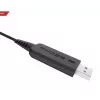 Koss | Słuchawki | CS195 USB | Przewodowe | Nauszne | Mikrofon | Czarny