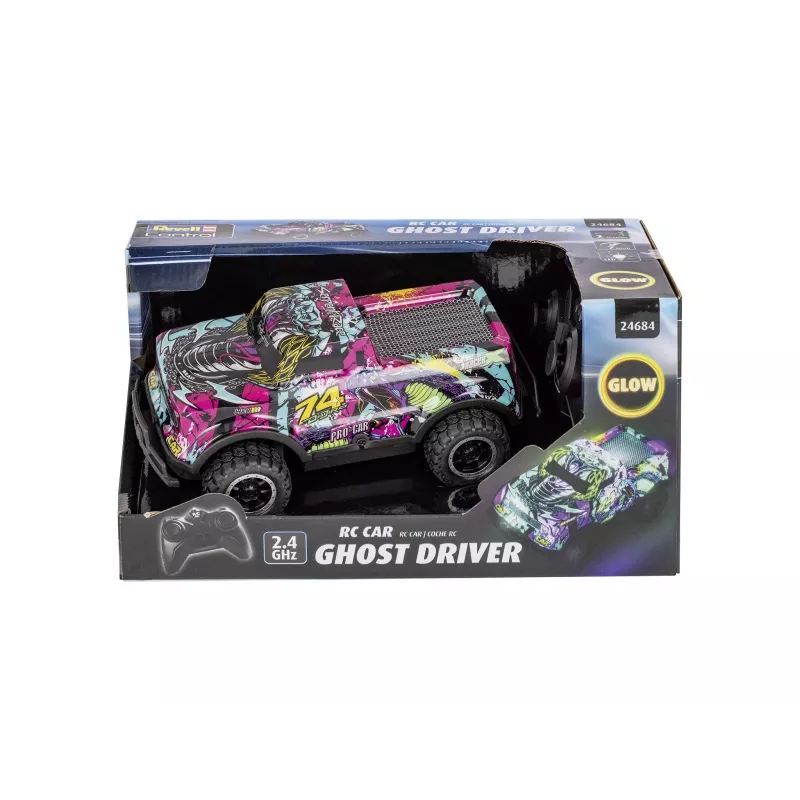 RC Samochód Ghost Driver - Fioletowy