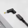 Adapter Akyga AK-ND-C04 USB-C na 4,0 x 1,7 mm Czarny