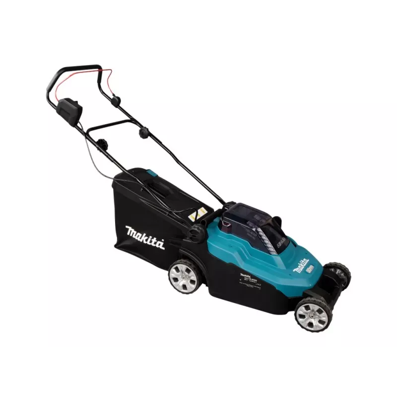Makita DLM382PM2 - Kosiarka do trawy - Bezprzewodowa - 18 V - 4 Ah - 2 akumulatory - 3700 obr./min - 38 cm - 16,9 kg
