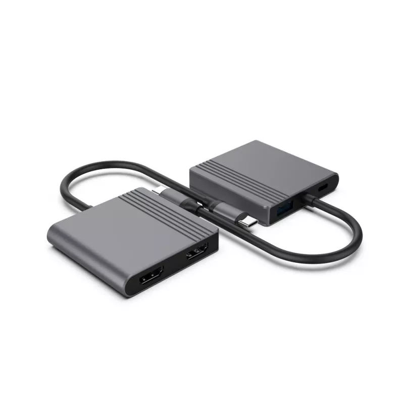 I/O ADAPTER USB-C DO HDMI/USB3/3W1 A-CM-COMBO3-04 GEMBIRD