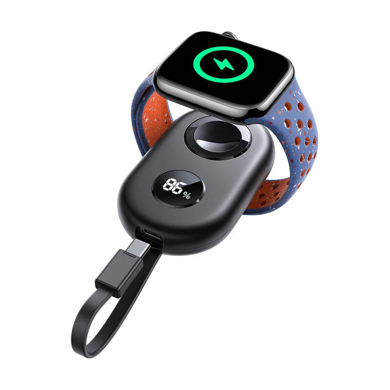 Bezprzewodowa ładowarka indukcyjna Joyroom JR-W09 3W z kablem USB-C do Apple Watch, Czarna