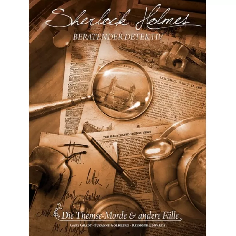 Sherlock Holmes Consulting Detective: The Thames Murders and Other Cases, gra planszowa