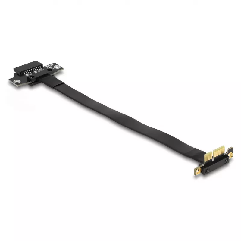 DeLOCK Riser Card PCI Express x1 męski 90° kątowy do gniazda x1 z kablem 30 cm