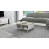 Cama LOTTA 60 Stolik kawowy biały/dąb dąb sonoma