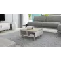 Cama LOTTA 60 Stolik kawowy biały/dąb dąb sonoma