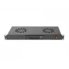 Panel wentylatora LANBERG AK-1502-B, 1U rack, 2 wentylatory, 230V, 38W, 483×44.5×192 mm, czarny