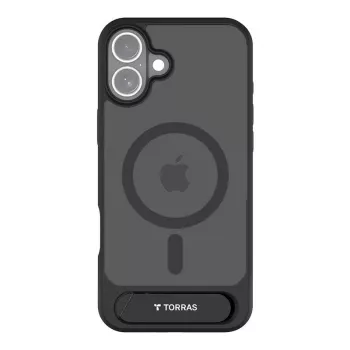 Regulowana podstawka PSTAND do iPhone'a 16 Torras, model X00FX1931, czarna, lekka składana podstawka