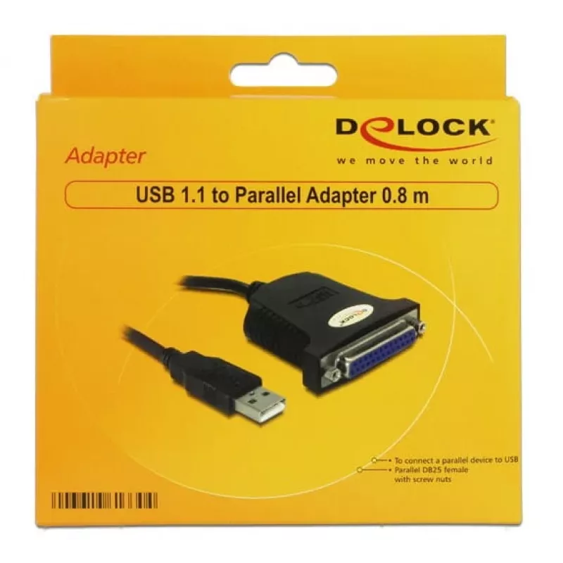 Adapter równoległy USB 1.1 DeLOCK 61330