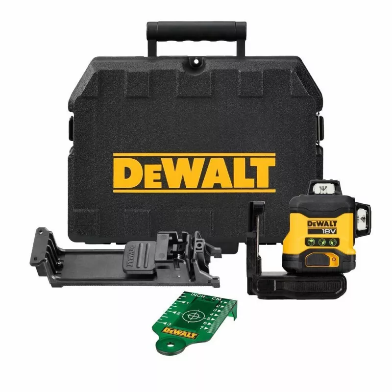 DEWALT 18V DCLE34031N 3x360 LASER LINIOWY