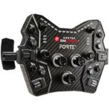 Gaming Button Box Asetek Forte GT V2 czarno-pomarańczowy z łącznością USB