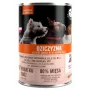 Mokra karma dla psa PetRepublic dla psów średnich/małych, 400 g — kawałki w sosie z dziczyzną