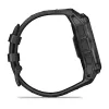 Smartwatch GARMIN Instinct — 45 mm, 3,05 cm (1,2 cala) AMOLED 390×390 ekran dotykowy, 4 GB, GPS, silikonowy pasek czarny, 53 g