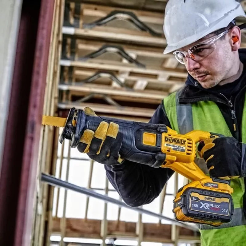 DeWALT DCS389X2-QW pilarka szablasta 3000 spm Czarny, Żółty