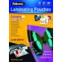 Fellowes SuperQuick A4 Błyszczące 80 Mikronów Kieszenie do Laminowania