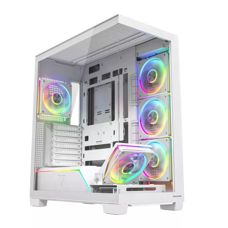 Modecom Volcano Stellar Plus ARGB Midi 5F Biały