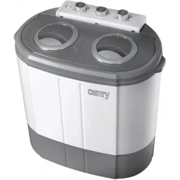 Pralka Camry Premium CR 8052, ładowanie od góry, 3 kg, szary, biały
