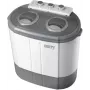Pralka Camry Premium CR 8052, ładowanie od góry, 3 kg, szary, biały