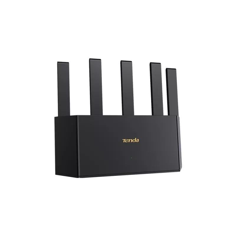 Router bezprzewodowy TENDA TE3L Wi‑Fi 7 (IEEE 802.11ax), 3x Gigabit LAN, 1x WAN, 512 MB RAM, VLAN, NAT, WPA, czarny
