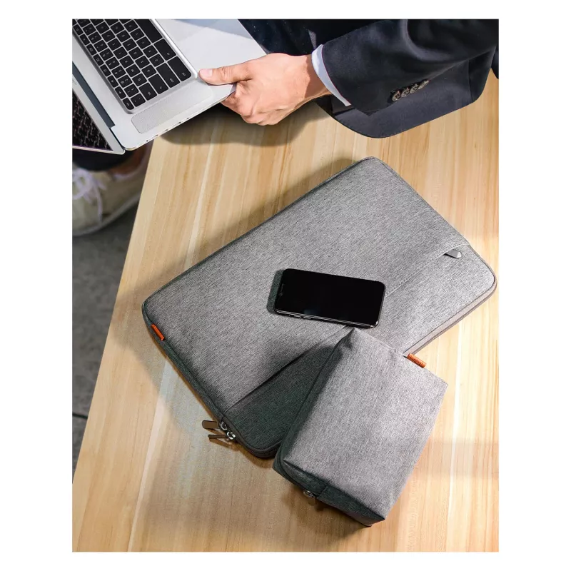 Etui rękaw Inateck LB01005 do urządzeń o przekątnej 33,8 cm (13,3 cala), szary