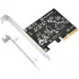 Karta rozszerzeń SILVERSTONE SST-ECU07 USB 3.0 PCIe — adapter PCI Express USB 3.0