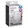 Bezprzewodowa mysz cichy klik AURIS MB-027 800/1200/1600 DPI biała