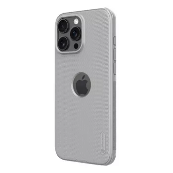 Etui ochronne Nillkin Super Frosted Shield Pro do iPhone 16 Pro, szare, sztywna cienki pokrywa