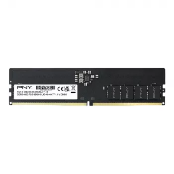 Pamięć do komputera stacjonarnego PNY 8GB DDR5 5600 DIMM (MD8GSD55600-SB)