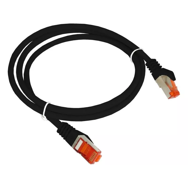 AVIZIO KKS6CZA1.0 kabel sieciowy Czarny 1 m Cat6 F/UTP (FTP)
