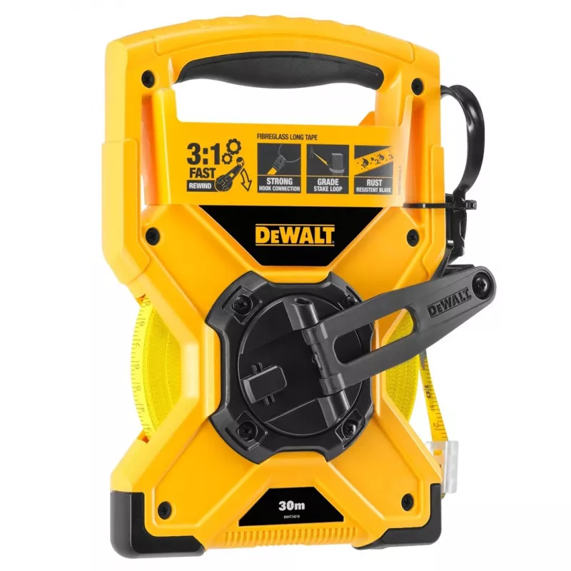 DeWALT DWHT34218-0 30 m długa taśma miernicza z włókna szklanego