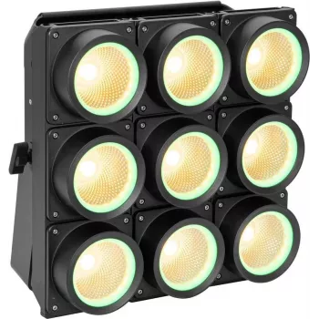 Oprawa oświetleniowa EUROLITE Atmo Blinder 9 IP rated — jednostka LED blinder z 9 diodami LED, odporna na warunki atmosferyczne