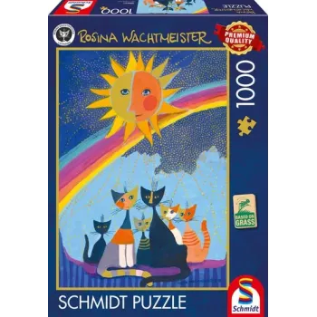 Rosina Wachtmeister: Im Goldregen, Puzzle 1000 elementów