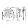 Synergy 21 lampa ogrodowa LED 15W RGB-WW CCT z radiem i WLAN IP65 Zigbee (FUTC03ZR)