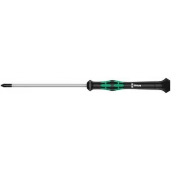 Wera electronics and precision mechanics Phillips Screwdriver 2050 05118024001 PH 1 Blade Length: 80 mm (05118024001)