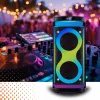 Głośnik przenośny MANTA SPK0601B100, 100 W, Bluetooth, karaoke, mikrofon bezprzewodowy, bateria, korektor, oświetlenie dyskotekowe