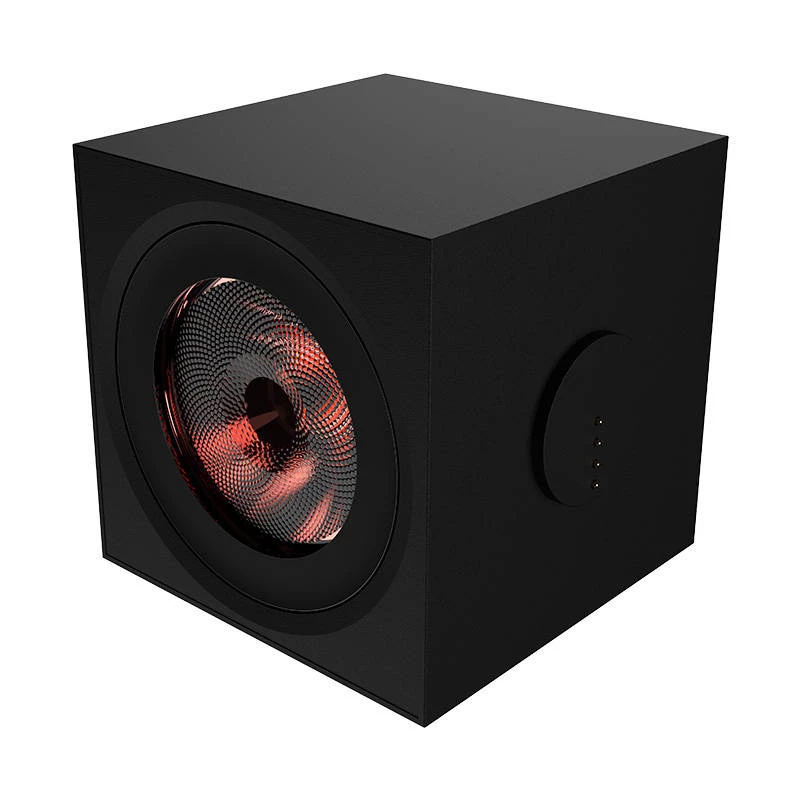 Inteligentna lampa stołowa Yeelight Cube — wielokolorowa, Wi‑Fi/Bluetooth, 2,4 GHz, Bluetooth 5.0, AC 100–240 V, kabel 1,5 m, czarna