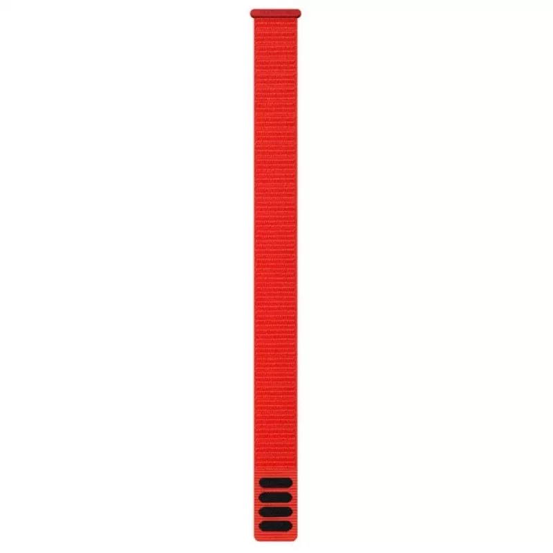 Garmin UltraFit - pasek do zegarka 22 mm nylon flammenrot (010-13306-12)