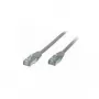 S/CONN 3m kabel sieciowy RJ45 Szary Cat6 S/FTP