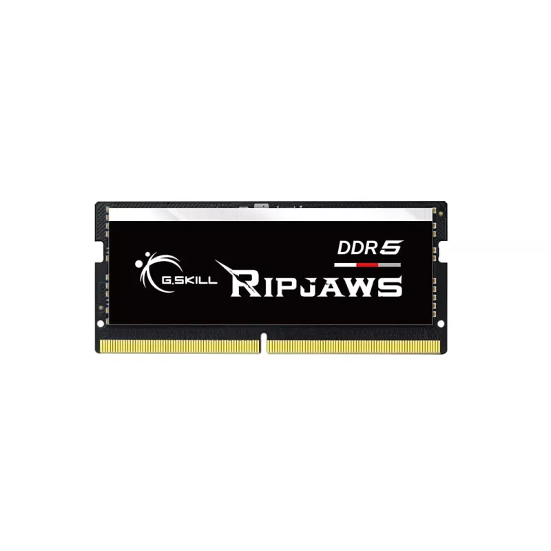 SO-DIMM 32 GB DDR5-5600, Arbeitsspeicher schwarz, F5-5600S4645A32GX1-RS, Ripjaws , INTEL XMP