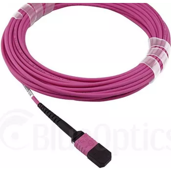 Kabel krosowy światłowodowy CBO SFP5252FU15MKB 15 m MPO OM4, magenta