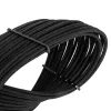 BitFenix Alchemy Kabel przedłużający 4-Pin-ATX12V, 45 cm, w oplocie - czarny